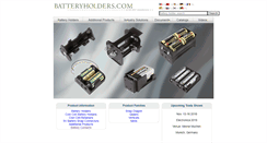 Desktop Screenshot of batteryholders.com